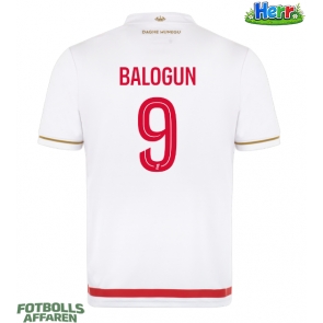 AS Monaco Folarin Balogun #9 Hemmatröja 2025-26 Kortärmad